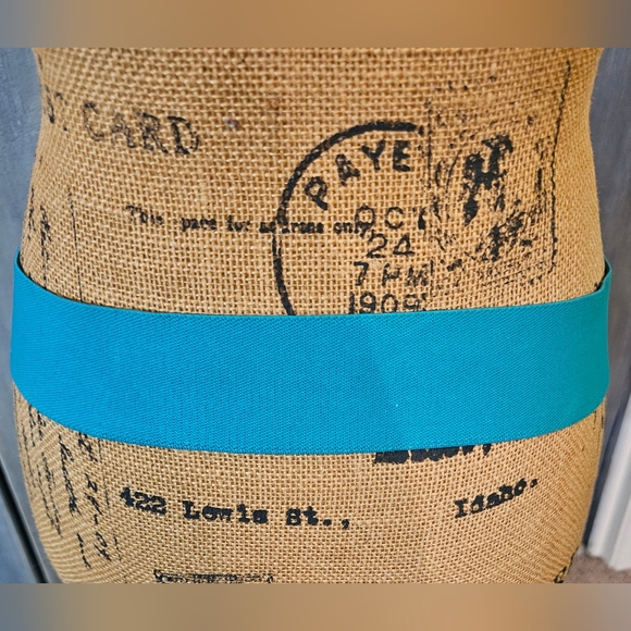 VINTAGE 1970-80s Stretch Leaf Buckle Belt - Picture 7 of 8